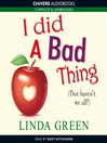 I Did a Bad Thing (MP3)